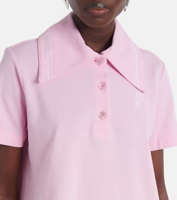 Abito polo in cotone con logo | Patou