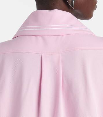 Abito polo in cotone con logo | Patou