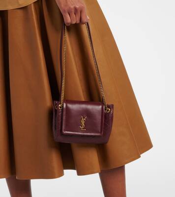 Nolita Mini leather crossbody bag | Saint Laurent