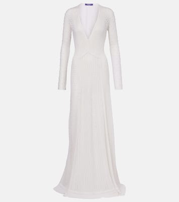 Robe aus Seide und Kaschmir | Ralph Lauren Collection