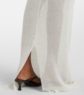 Robe longue en lamé | Bananhot