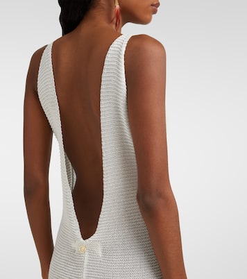 Robe longue en lamé | Bananhot