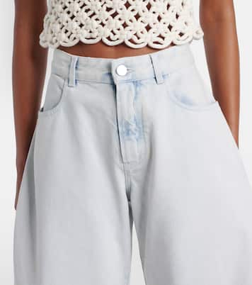 低腰桶形牛仔裤 | Alaïa