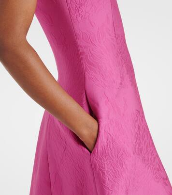 Robe midi Mara en jacquard | Emilia Wickstead