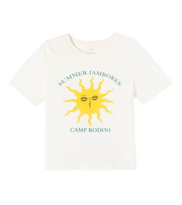 Printed cotton T-shirt | Mini Rodini