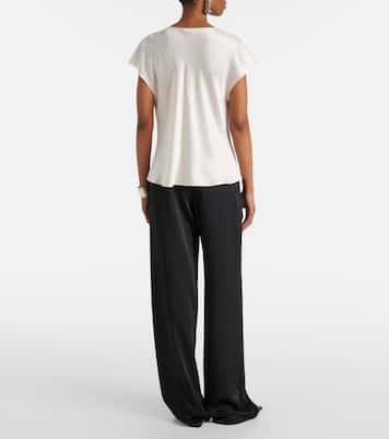 Top aus Seidensatin | Vince