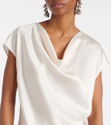 Top aus Seidensatin | Vince