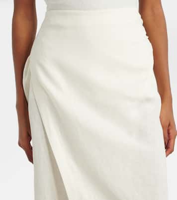 Suis linen maxi skirt | Faithfull