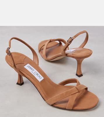 Elsy 70 suede sandals  | Jimmy Choo