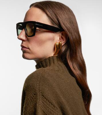 Fausto方框太阳镜 | Tom Ford