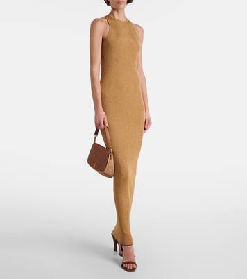 Bolso Voltaire de piel y mimbre | Saint Laurent