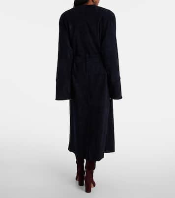 Mantel Dietrich aus Veloursleder | Stouls