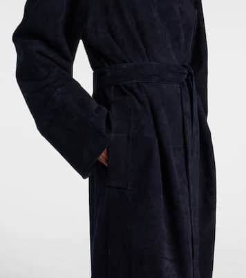 Mantel Dietrich aus Veloursleder | Stouls