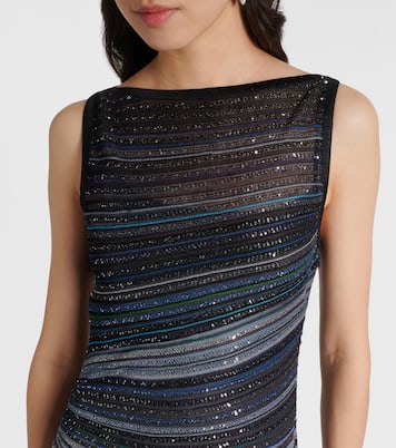 Maxikleid aus Lamé mit Pailletten | Missoni