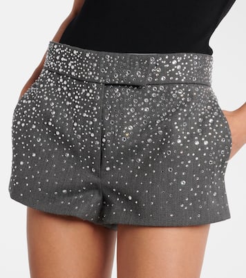 Short à taille basse et cristaux | Alex Perry