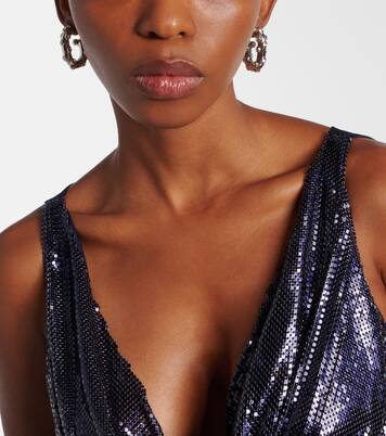 Boucles d'oreilles à cristaux | Rabanne