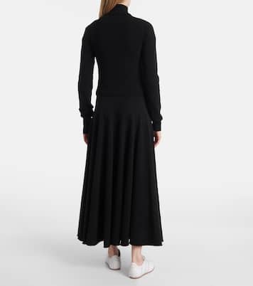 N°302 Lemon cashmere-blend zip-up jacket | Extreme Cashmere