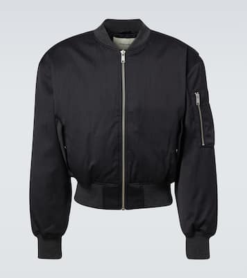 Cropped bomber jacket | Entire Studios