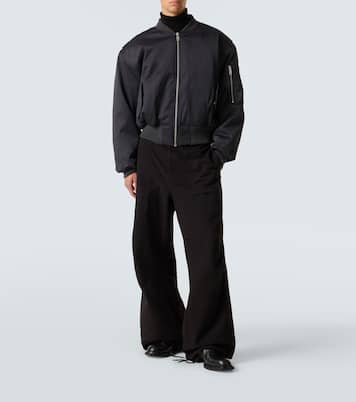 Cropped bomber jacket | Entire Studios
