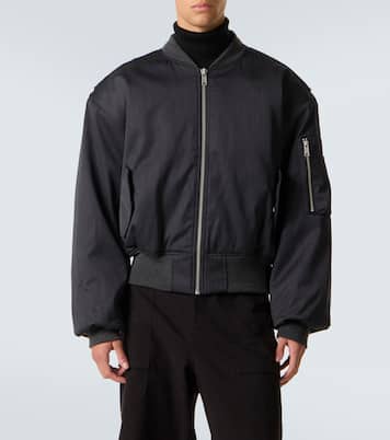 Cropped bomber jacket | Entire Studios