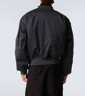 Cropped bomber jacket | Entire Studios