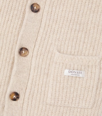 Baby Geertje ribbed-knit wool jumpsuit | Donsje