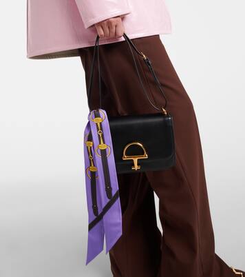 Printed silk twill scarf | Gucci