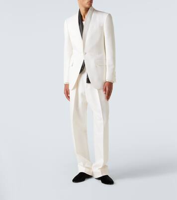 Veste de costume en laine et soie | Tom Ford