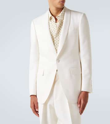 Veste de costume en laine et soie | Tom Ford
