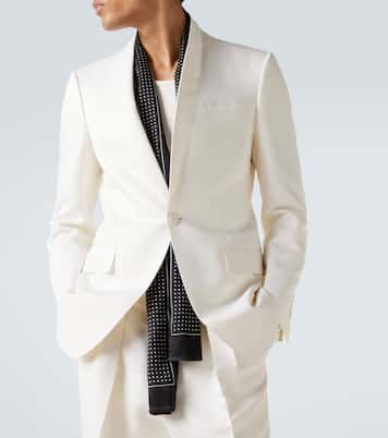 Veste de costume en laine et soie | Tom Ford