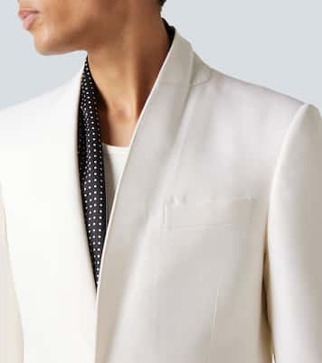 Veste de costume en laine et soie | Tom Ford
