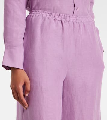 Weite Hose Select aus Leinen | Eres