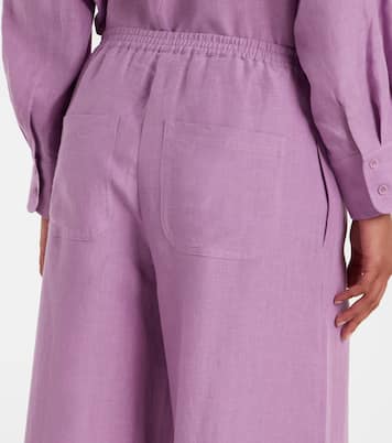 Weite Hose Select aus Leinen | Eres