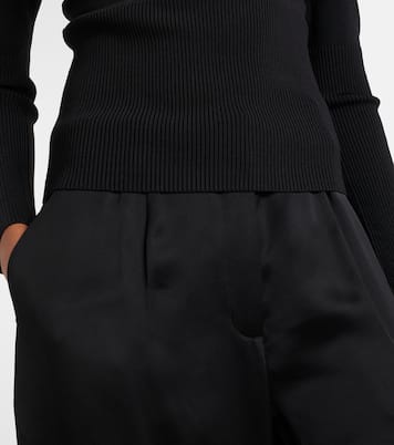 Lila ribbed-knit off-shoulder top | Simkhai