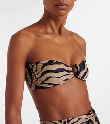 Bedrucktes Bikini-Oberteil | Johanna Ortiz