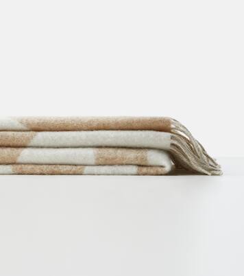 Anagram wool and cashmere blanket | Loewe
