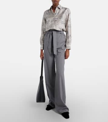Fado printed silk shirt | Max Mara