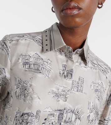 Fado printed silk shirt | Max Mara