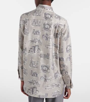Fado printed silk shirt | Max Mara