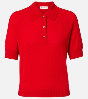 Wool polo shirt | Victoria Beckham