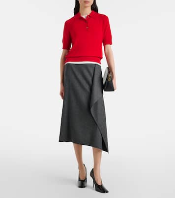 Wool polo shirt | Victoria Beckham