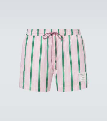 Striped swim trunks | Thom Browne