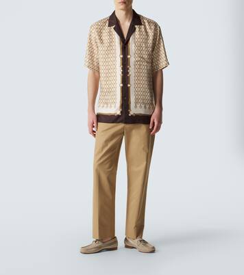 Horsebit 1953 woven suede loafers | Gucci