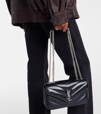 Loulou Small leather shoulder bag | Saint Laurent