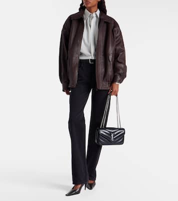 Loulou Small leather shoulder bag | Saint Laurent