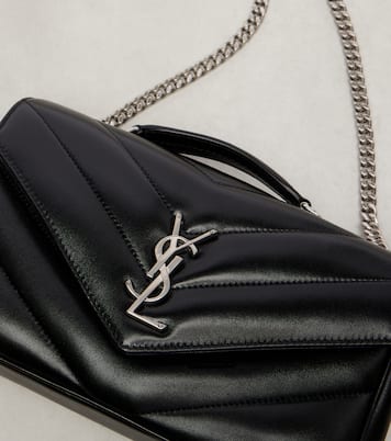 Loulou Small leather shoulder bag | Saint Laurent