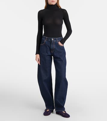 Ballerinas Vienne aus Veloursleder | Alaïa