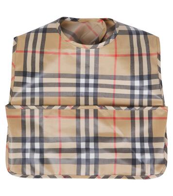 Baby Burberry Check bib | Burberry Kids