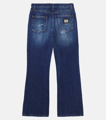 Logo faded jeans | Dolce&Gabbana Kids