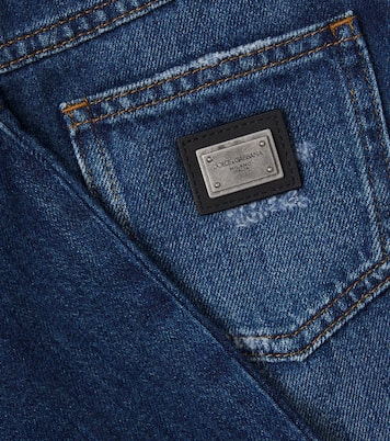 Logo faded jeans | Dolce&Gabbana Kids